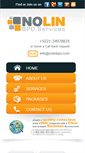 Mobile Screenshot of nolinbpo.com